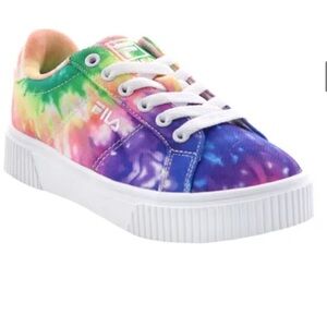 FILA Women's Vibrant Tie-Dye Sneakers